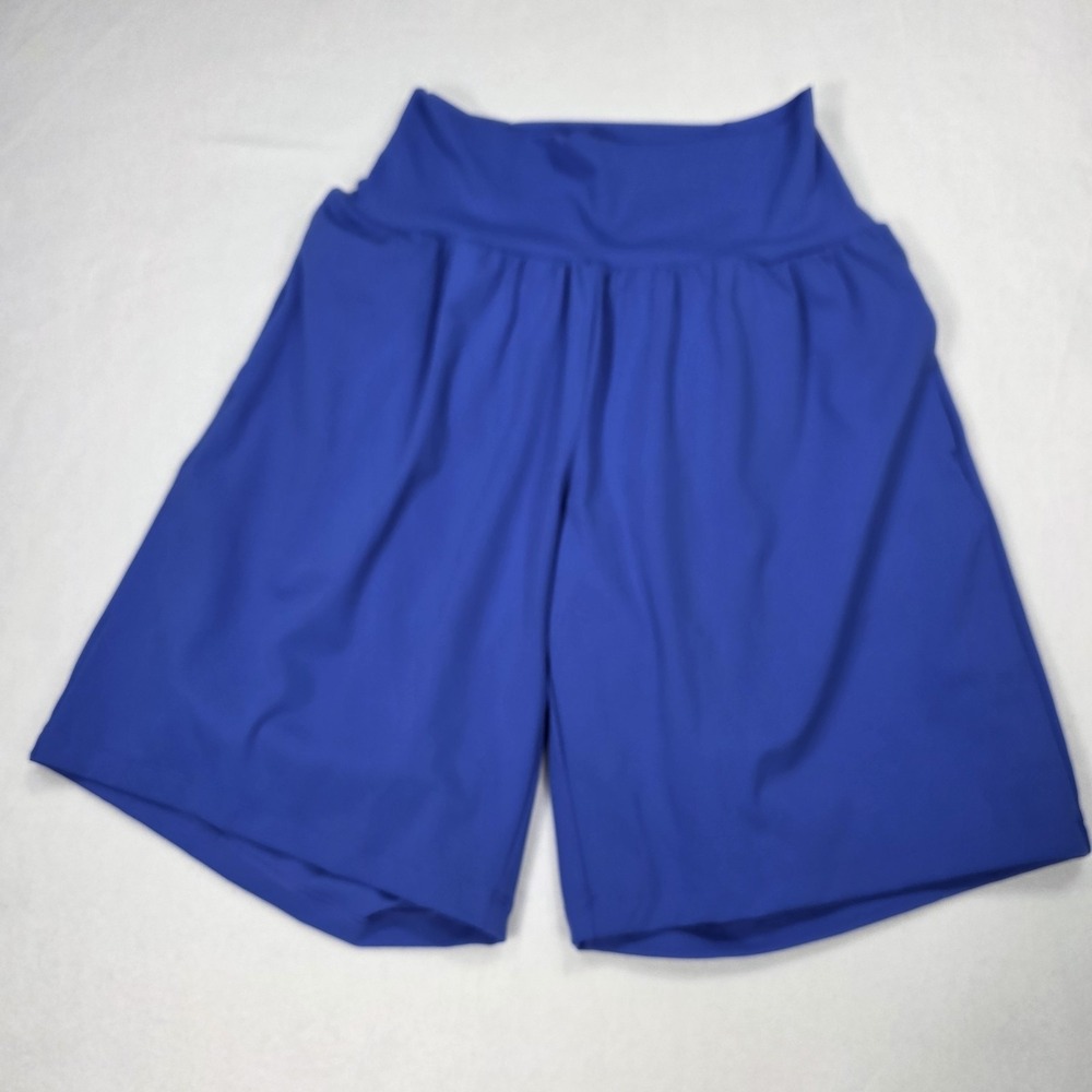 Halara SoftlyZero Airy Shorts Blue Size Medium 9 in inseam New With Tags!